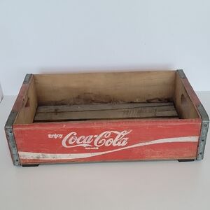 COCA COLA WOOD VINTAGE CRATE